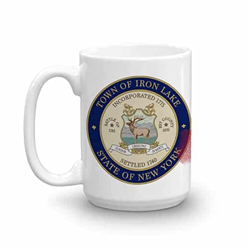 Dexter New Blood Iron Lake Seal White Mug Officially Licensed