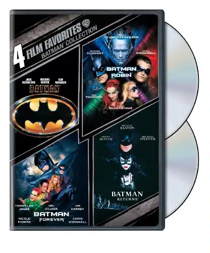 Film Favorites Batman Collection (Batman  Batman Forever  Batman and Robin  Batman Returns)