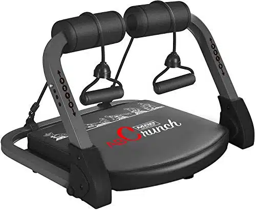 Fitlaya Fitness abs exercise equipment ab machine for Abs and Total Body Workout, home gym fitness equipment for all ages. (BLACK)