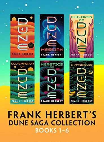 Frank Herbert's Dune Saga Collection Books