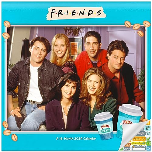 Friends Calendar   Deluxe Friends Mini Calendar Bundle with Over Calendar Stickers (Friends TV Show Gifts)