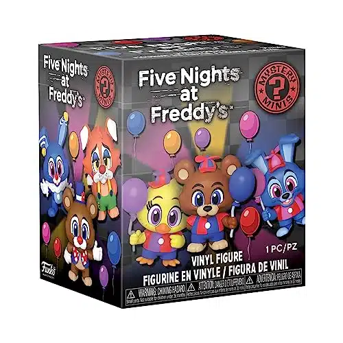 Funko Mystery Mini Five Nights at Freddy's (FNAF) Security Breach   Bonnie The Rabbit   Pieces PDQ   Collectible Vinyl Figure   Gift Idea   Official Merchandise   for Kids & Adults and Display
