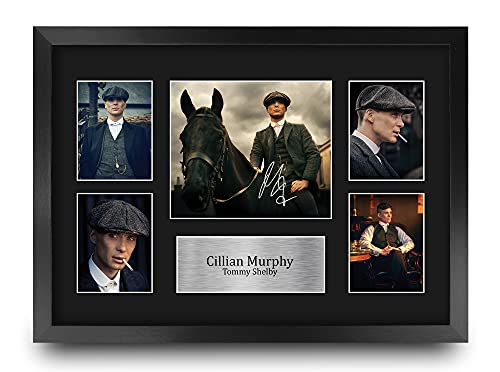 HWC Trading Cillian Murphy Peaky Blinders Tommy x inch (A) Printed Gifts Signed Autograph Picture for TV Show Fans x Framed