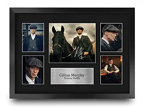 HWC Trading Cillian Murphy Peaky Blinders Tommy x inch (A) Printed Gifts Signed Autograph Picture for TV Show Fans   x Framed