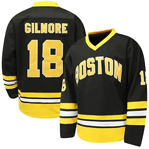 Happy Gilmore #Jersey Boston Adam Sandler ovie Ice Hockey Jersey Stitched S XXXL, S Hip Hop Clothing for Party(edium)