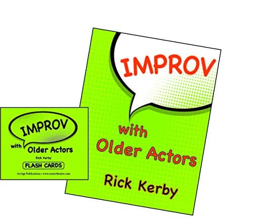 Improv with Older Actors  Book and Flash Card Set