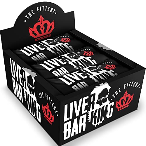 Liver King Nutritional Food Bar Keto, Essential Fats, Creatine, Electrolytes, Protein, Gluten Free Energy oz Pack of