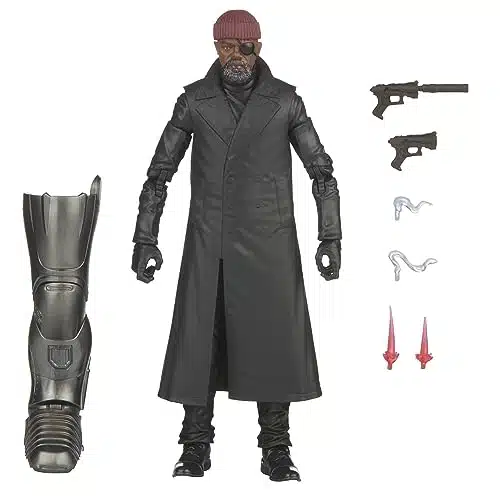 Marvel Legends Series Nick Fury, Secret Invasion Collectible Inch Action Figures, Ages and Up