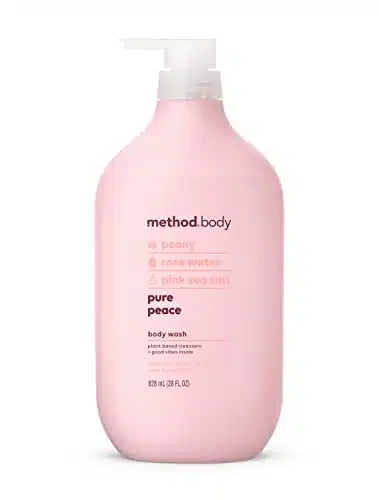 Method Body Wash, Pure Peace, Paraben and Phthalate Free, oz (Pack of )