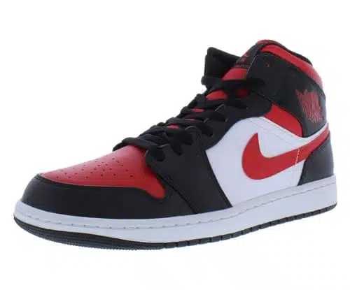 Nike Men's Air Jordan id Shoes, WhiteBlack red,