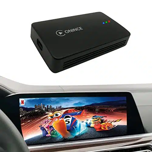 ONINCE Magic Box, Car Play AI Box with Netflix Hulu YouTube Disney+, Wireless CarPlay Adapter & Android Auto Wireless Adapter