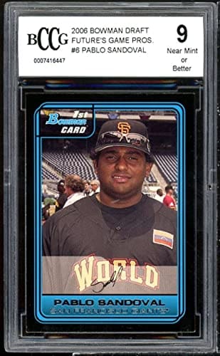 Pablo Sandoval Rookie Card Bowman Bowman Draft Futures Game #BGS BCCG