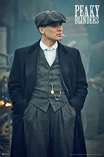 Peaky Blinders Poster Tommy Smoking Thomas Shelby Cillian Murphy Peaky Blinders Merchandise Peaky Blinders Print Shelby Company Limited Tommy Television Series Cool Wall Decor