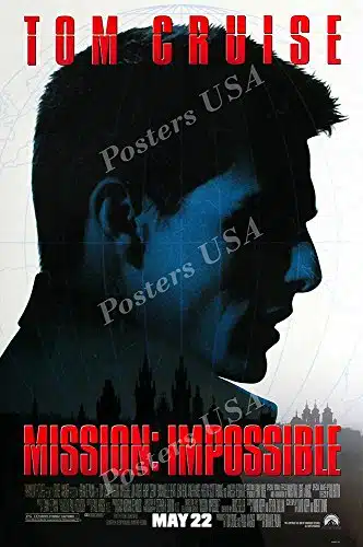 Posters USA   Mission Impossible Tom Cruise Original Movie Poster GLOSSY FINISH)   MOV(x (cm x cm))