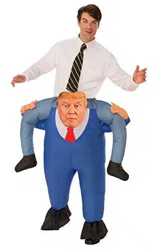 Rubie's unisex adult Inflatable Presidential Piggyback Sized Costumes, As Shown, One Size US