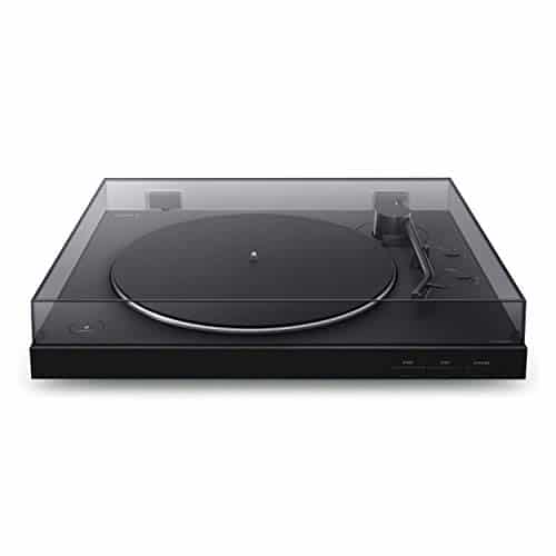 Sony PS LXBT Belt Drive Turntable Fully Automatic Wireless Vinyl Record Player with Bluetooth and USB Output Black