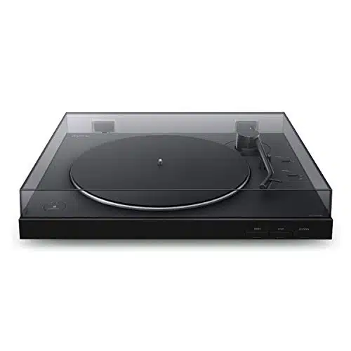 Sony PS LXBT Belt Drive Turntable Fully Automatic Wireless Vinyl Record Player with Bluetooth and USB Output Black