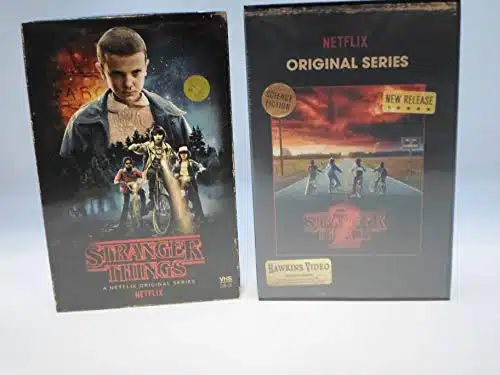 Stranger Things Season and Limited Edition (Blu RayDVD) in Collectible Faux VHS Packaging