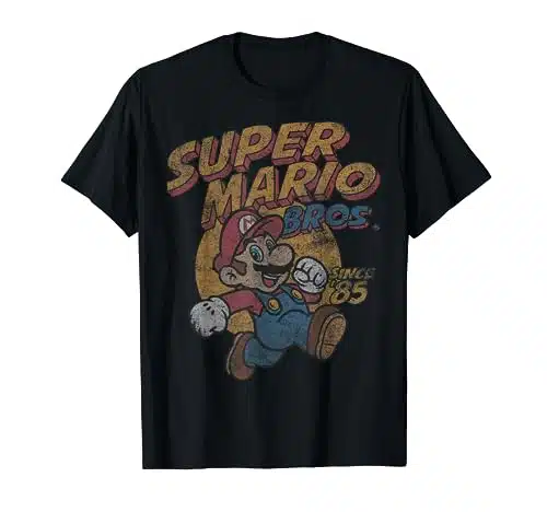 Super Mario Bros. Since 'Vintage Poster T Shirt
