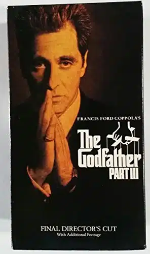 The Godfather, Part III (Final Director's Cut) [VHS]