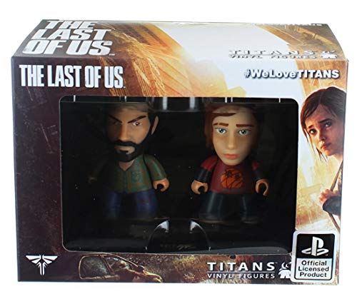The Last Of Us Titans Vinyl Figures (Joel + Ellie)