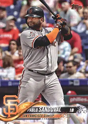 Topps Update and Highlights Baseball Series # Pablo Sandoval San Francisco Giants Official MLB Trading Card