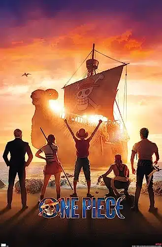 Trends International Netflix One Piece   Teaser One Sheet Wall Poster, x , Unframed Version