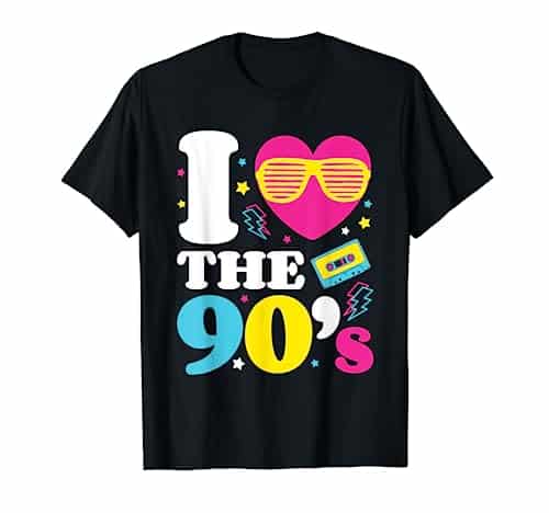 's s TShirt I Heart the Nineties T Shirt