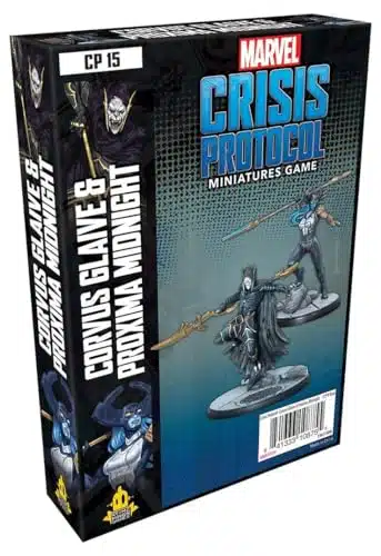 Atomic Mass Games Marvel Crisis Protocol Corvus Glaive and Proxima Mid (CP)