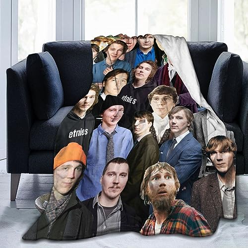 Blanket Paul Dano Soft and Comfortable Wool Fleece Throw Blankets for Sofa Office car Camping Yoga Travel Home Decoration Cozy Plush Beach Blanket Gift x