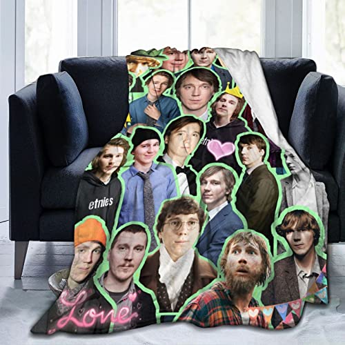 Blanket Paul Dano Soft and Comfortable Wool Fleece Throw Blankets for Sofa Office car Camping Yoga Travel Home Decoration Cozy Plush Beach Blanket Gift