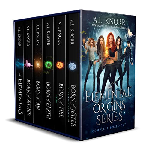 Elemental Origins The Complete Series Bundle (Water, Fire, Earth, Air, Aether, Ensemble Novel) (The Elemental Origins Series)