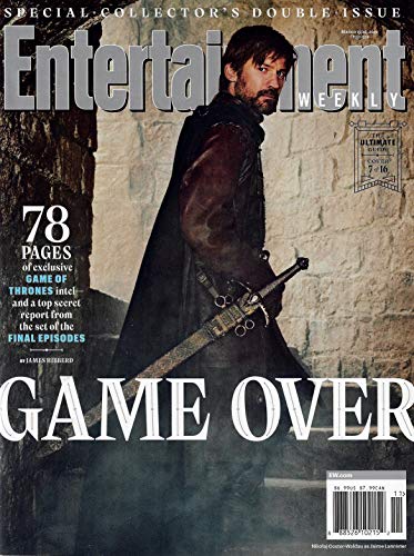 Entertainment WEEKLY Magazine March   , NIKOLAJ COSTER WALDAU as JAIME LANNISTER Cover, GAME OF THRONES Intel and Top Secret Report