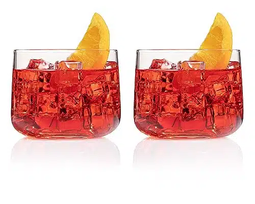 HISTORY COMPANY The Perfect Negroni ounce Original Italian Cocktail Glass, Piece Set (Gift Box Collection)