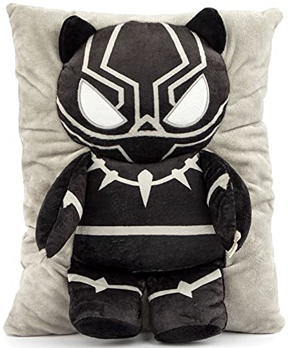 Jay Franco Marvel Black Panther D Snuggle Pillow Super Soft Measures Inches (Official Marvel Product)