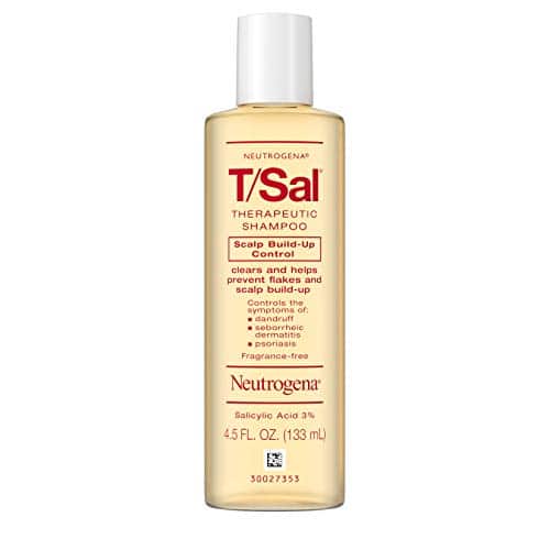 Neutrogena TSal Therapeutic Shampoo for Scalp Build Up Control with Salicylic Acid, Scalp Treatment for Dandruff, Scalp Psoriasis & Seborrheic Dermatitis Relief, fl. oz