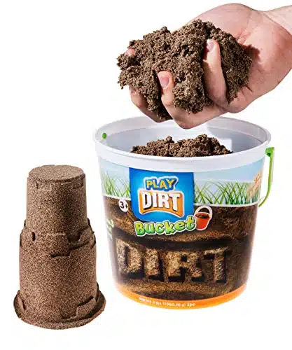 Play Dirt Bucket (Lb)   Unique Sand for Burying and Digging Fun by Sands Alive