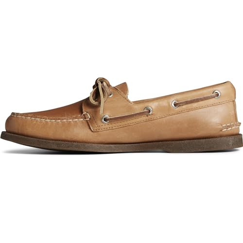 Sperry Men's Authentic Original Eye Boat Shoe, Sahara,  US