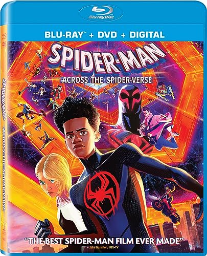 Spider Man Across The Spider Verse BDDVD Combo + Digital