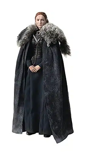 ThreeZero Game of Thrones Sansa Stark (Season Version) Scale Collectible Figure, Multicolor