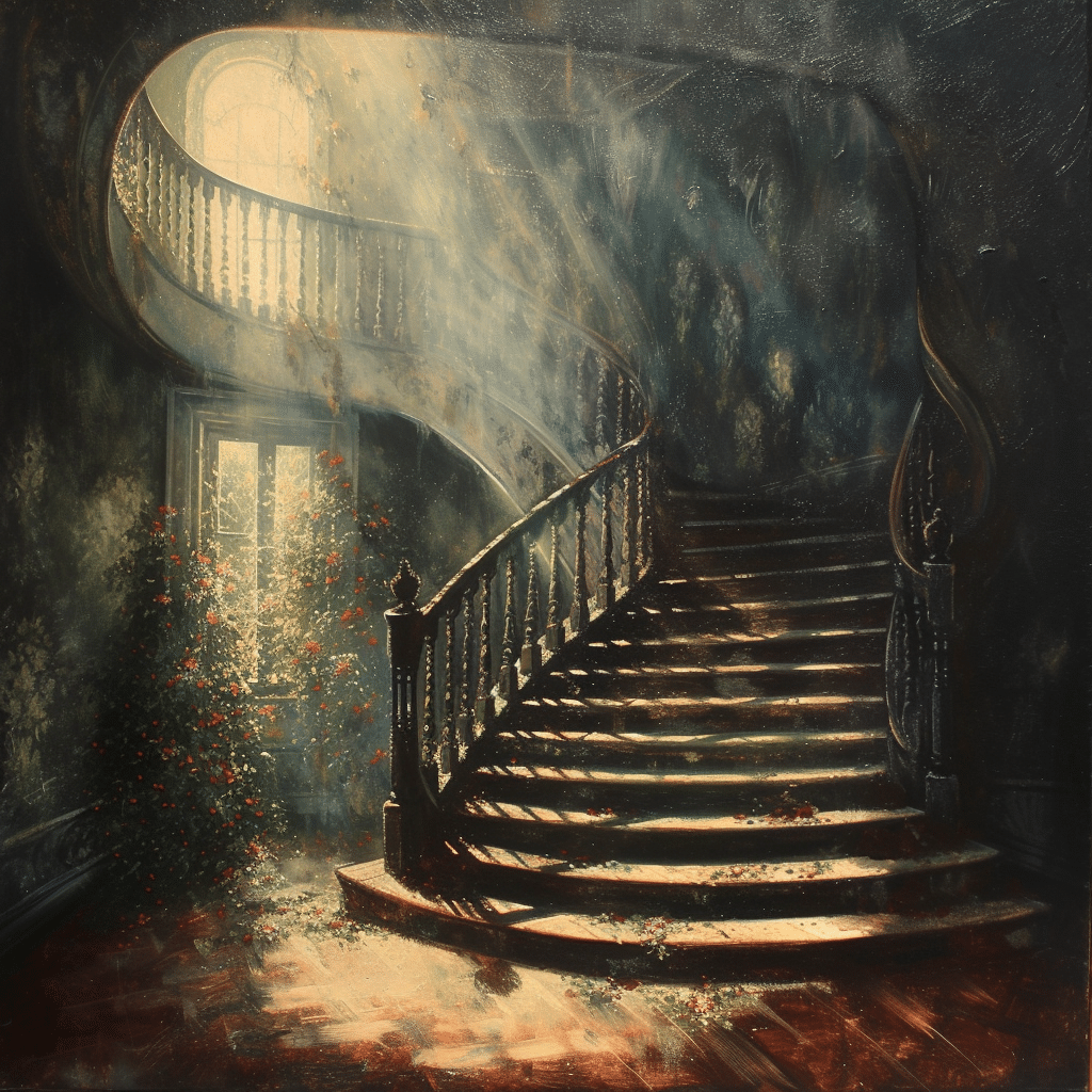the staircase