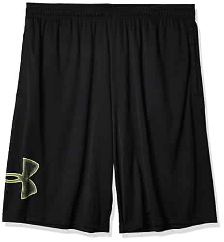 Under Armour Men's UA Tech Graphic Shorts LG Black