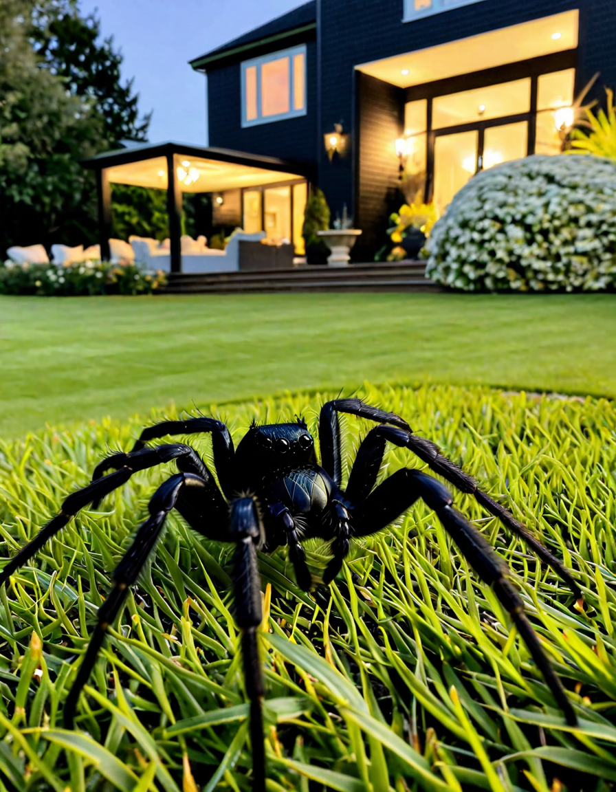 black house spider