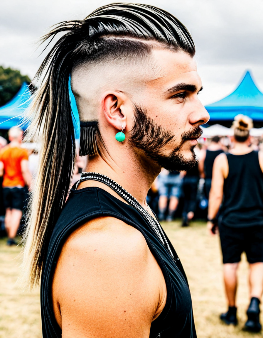 modern mullet haircut